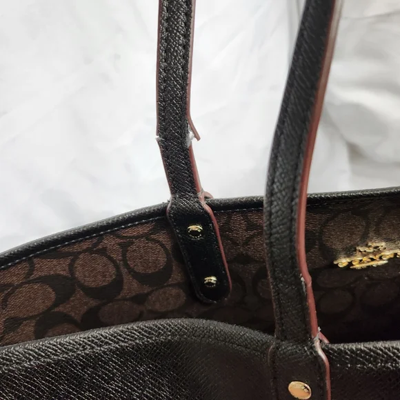 Coach Convertible Tote With 2 Clutch Inserts - Picture 6 of 8